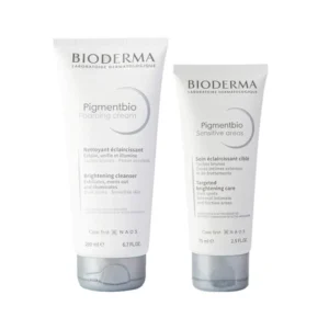 Kit Bioderma Pigmentbio – Sabonete Líquido e Creme Clareador Corporal Sensitive Areas 75ml