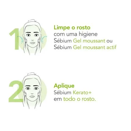 Gel-Creme Antiacne e Anti-Marcas Bioderma Sébium Kerato+ – 30ml - Imagem 3